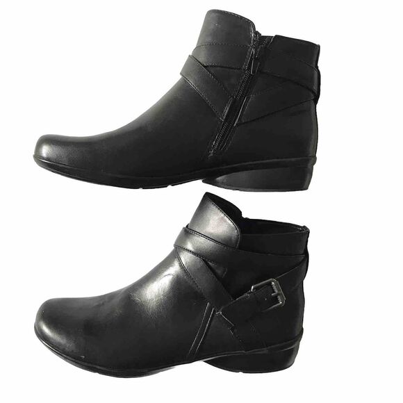 Naturalizer Black Ankle Boots - Picture 5 of 13